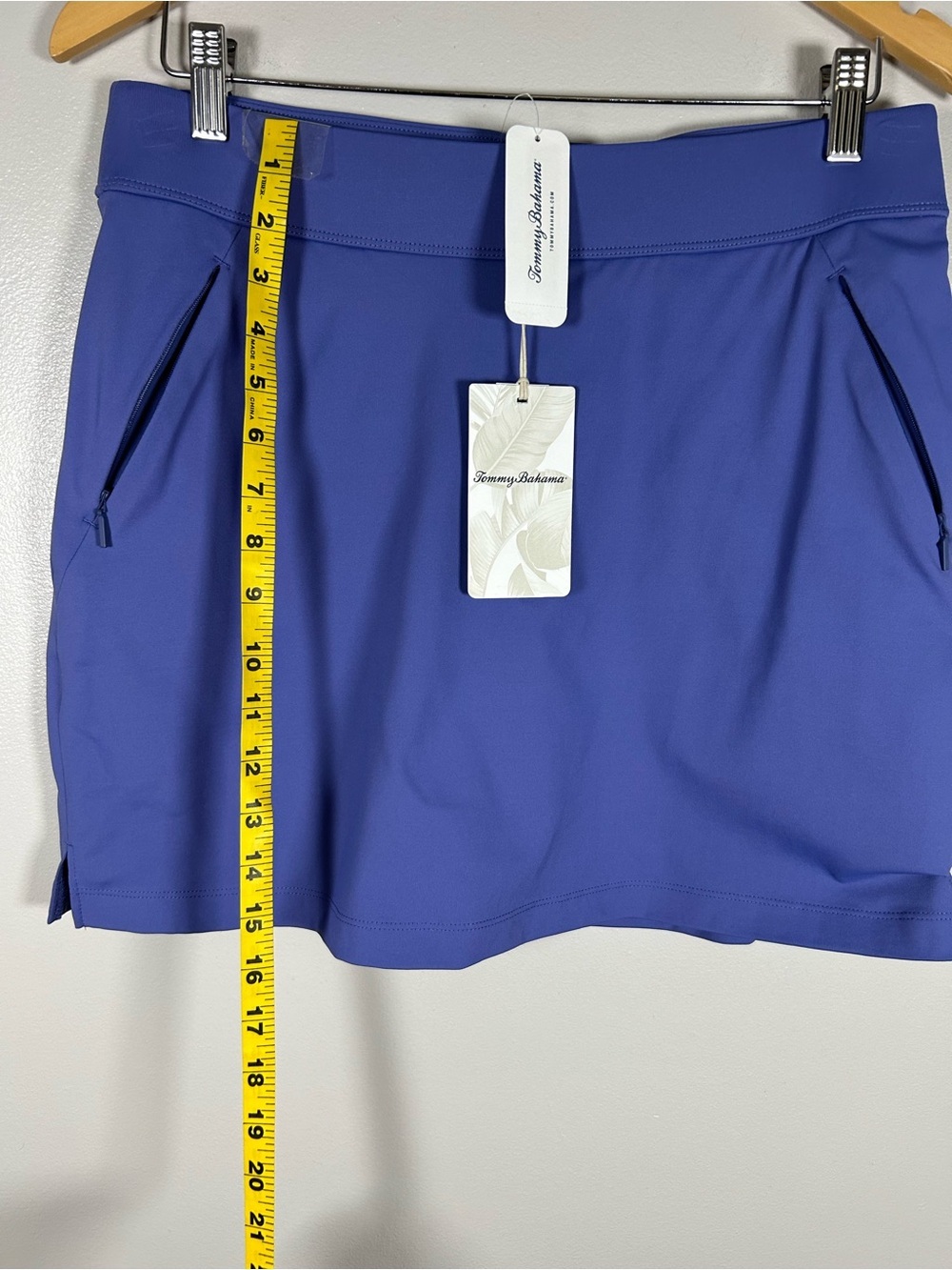 Tommy Bahama Aubrey IslandZone skort Athletic Skort in Blue Iris UPF 30 - Picture 6 of 13